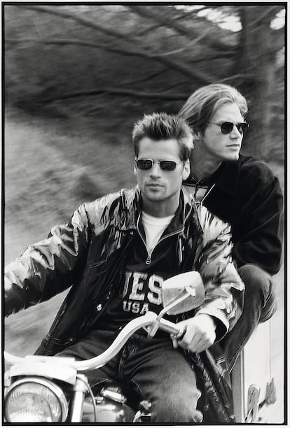 Mark Vanderloo y Jason Lewis en 1996.