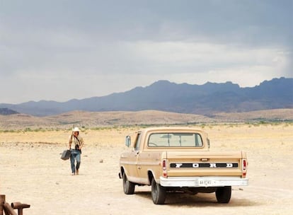 Josh Brolin, en la inmensidad del desierto de <i>No es pas para viejos.</i>