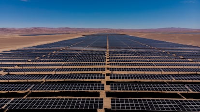 Una planta fotovoltaica de Grenergy en Atacama (Chile).