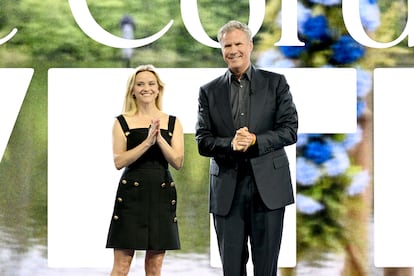 Reese Witherspoon y Will Ferrell en el estreno de ‘¡Estáis cordialmente invitados!’.