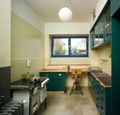 The Frankfut Kitchen, designed by Margarete Schütte-Lihotzky in 1926.