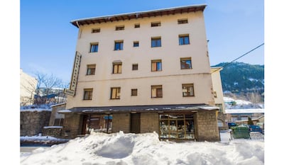 Exterior del hotel Encamp, en Andorra.