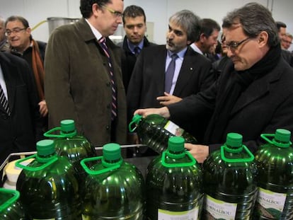 Mas, en la inauguraci&oacute;n de una cooperativa agr&iacute;cola 