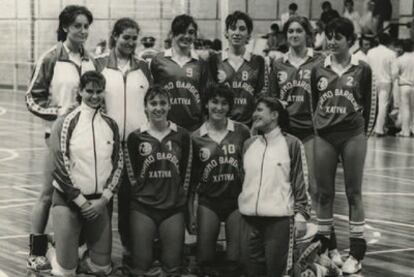 Uno de los equipos históricos del laureado club setabense de voleibol.