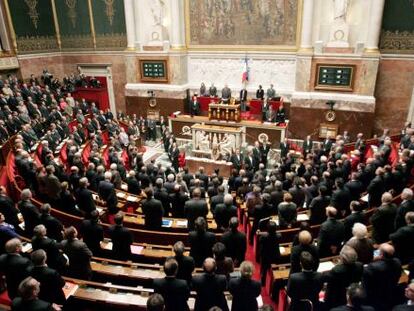 La Asamblea Nacional francesa.