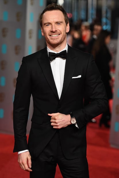 Michael Fassbender, nominado por su encarnación de Steve Jobs en el filme homónimo.