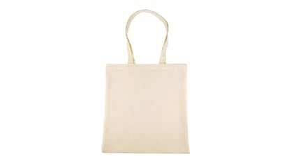 Set de diez bolsas de algodón con asas largas
