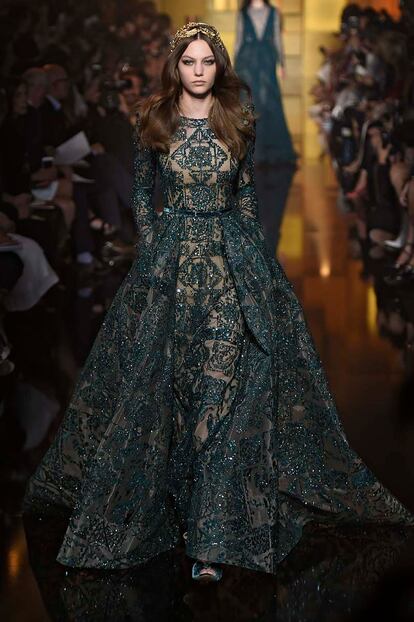 desfile elie saab alta costura otoño invierno 2015 2016