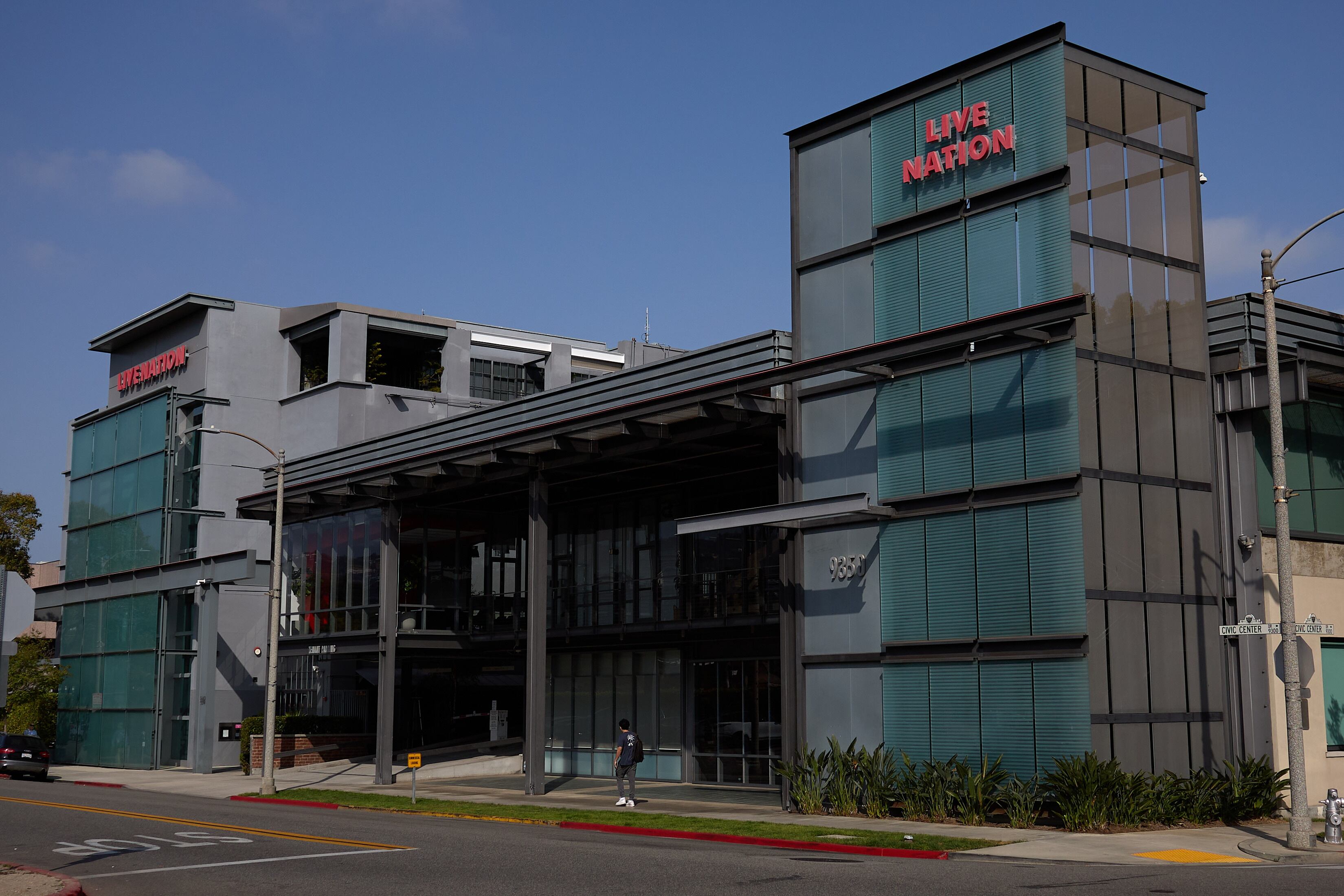 Las oficinas de Live Nation Entertainment en Los Ángeles (California), en una imagen del miércoles.