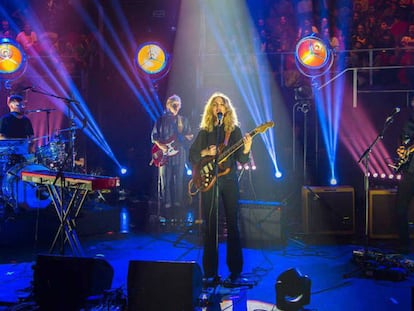 Christina Rosenvinge toca en el 20 aniversario de 'Los conciertos de Radio 3'.