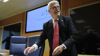 El presidente del Tribunal de Cuentas, José Ignacio Martínez Churiaque, vasco comparece en el Parlamento.