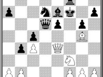 Posición tras 28 ..Rf7