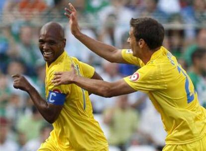 Senna celebra el gol del triunfo