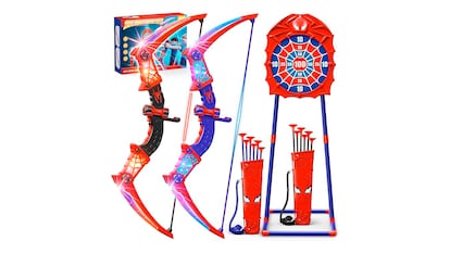 Presentes para idades de 4 a 6 anos em fundo branco.