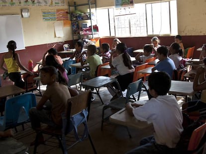 Una escuela del Estado de Nayarit (México).