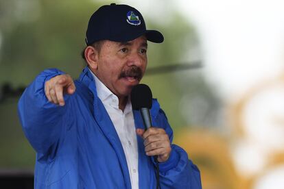 El presidente de Nicaragua, Daniel Ortega