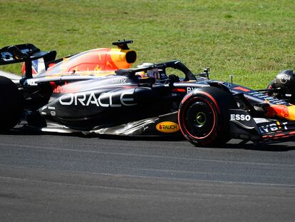 Max Verstappen, de la escudería Red Bull, durante el Gran Premio de Italia este sábado.