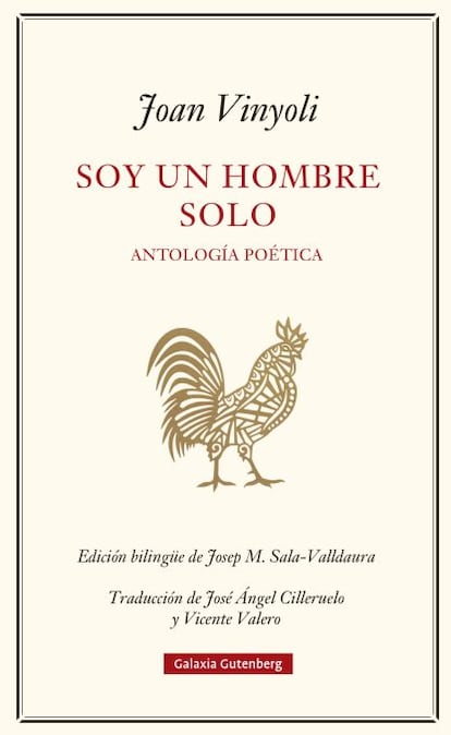 Portada de 'Soy un hombre solo', de Joan Vinyoli