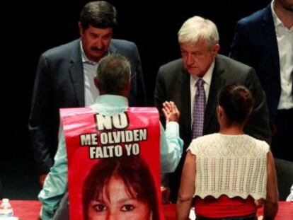 El presidente electo recogerá por todo México las aportaciones de las víctimas para poner fin a la violencia