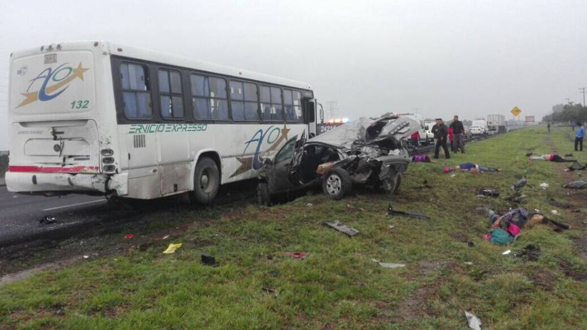 Seis muertos y diez heridos por un accidente de tránsito en el Estado ...