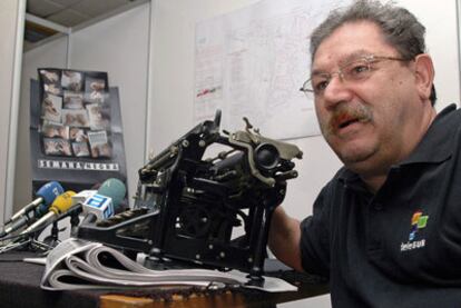 Paco Ignacio Taibo II, director de la Semana Negra, en Gijón.