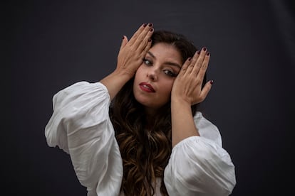 Soleá Morente, cantante y actriz, fotografiada en Las Vistillas, Madrid.