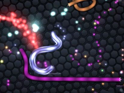 Cómo jugar Slither.io con amigos en el mismo mapa