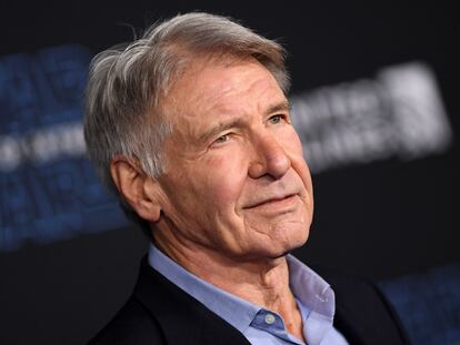 El actor Harrison Ford en el estreno de 'Star Wars X: El ascenso de Skywalker’, en Hollywood, California (2019).