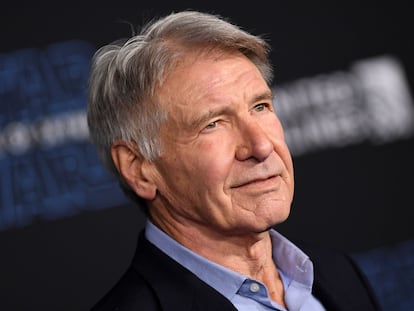 El actor Harrison Ford en el estreno de 'Star Wars X: El ascenso de Skywalker’, en Hollywood, California (2019).