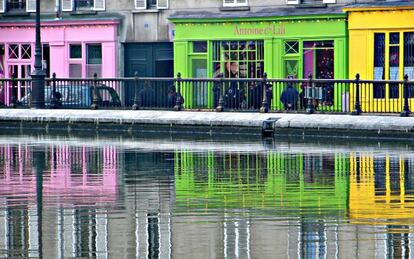 El Canal St Mart&iacute;n, en Par&iacute;s. 