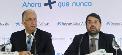 Javier Murillo, consejero-director general de SegurCaixa Adeslas y Javier Mira, presidente ejecutivo de la firma.