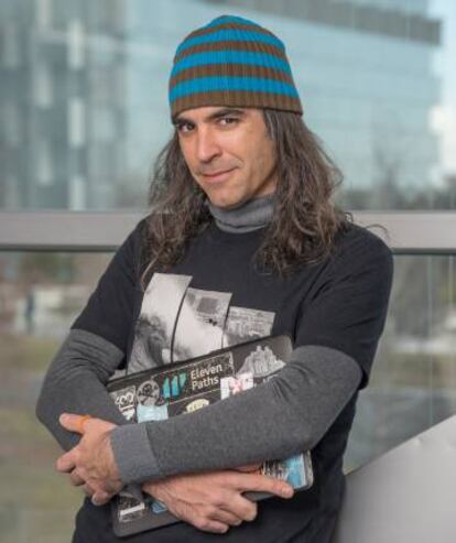 Chema Alonso, CDO de Telefónica, pasó de ser 'hacker' a ocupar uno de los puestos más importantes de la multinacional.