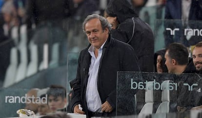 O ex-presidente da UEFA Michel Platini, em uma foto do mês passado.