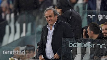 O ex-presidente da UEFA Michel Platini, em uma foto do mês passado.