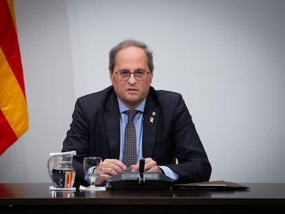 El presidente de la Generalitat, Quim Torra.