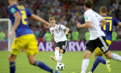 Toni Kroos, ante Suecia.