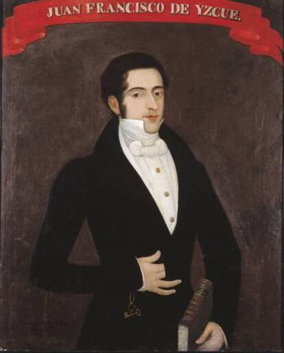 'Retrato de don Juan Francisco de Izcué y Sáez Texada', de Gil de Castro y Morales.