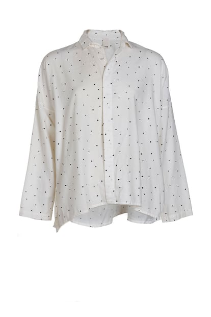 Blusa con topos de TCN (c.p.v.)