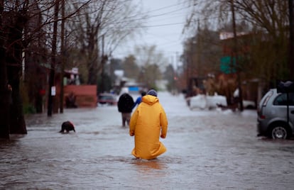 Temporal en La Plata, Buenos Aires, Argentina