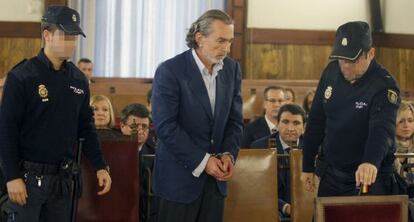 Francisco Correa, líder de la trama Gürtel, en el juicio contra Camps.