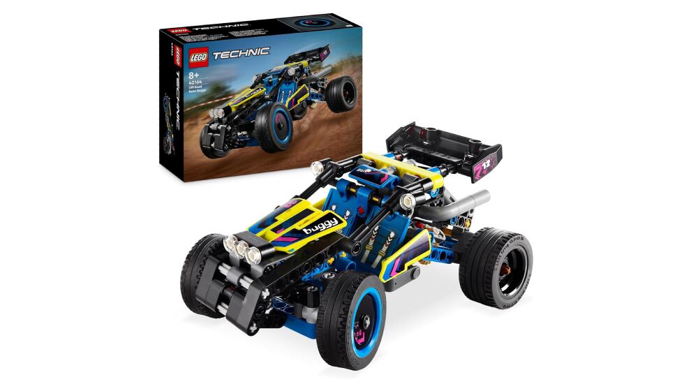 Lego todoterreno coche de carreras.