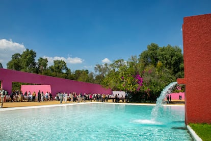 La Cuadra San Cristóbal, diseñada por el arquitecto Luis Barragán.