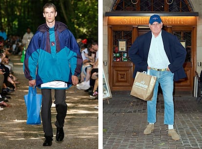 Balenciaga SS18 (izquierda) y Vetements SS18