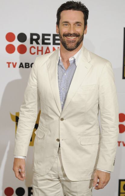 Jon Hamm en la entrega de los Critics Choice Television Awards