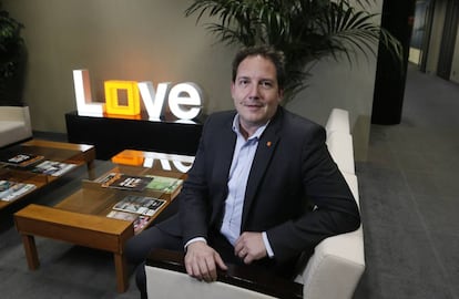 Laurente Paillassot, en las oficinas centrales de Orange España.