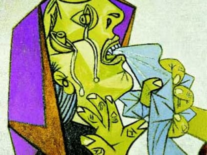 <i>Femme qui pleure</i> (1937), de Picasso, procedente del Reina Sofía de Madrid.