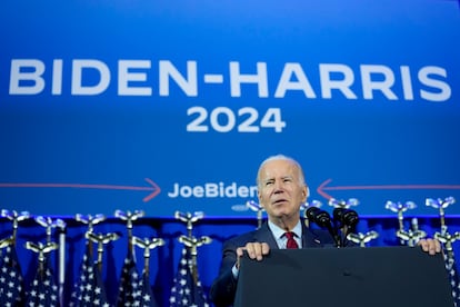 President Joe Biden speaks about reproductive rights during an event in Washington, Friday, June 23, 2023.