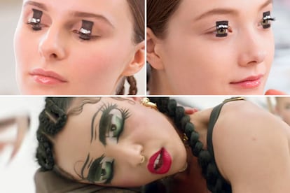 Maquillajes que dan miedo
	

	La mirada femenina puede convertirse en algo terrorífico. FKA twigs apostó por simular ojos de muñeca en su espectacular video para Google Glass y Dior hizo algo parecido en su último desfile.