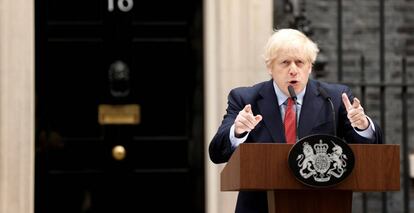 El primer ministro británico, Boris Johnson. 