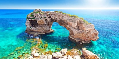 Arco de Es Pontàs, en Mallorca.